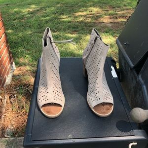 TOMS Peep toe bootie. Make offer